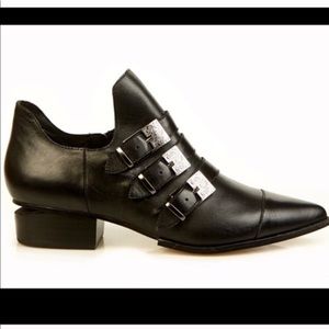 western booties…3 buckles …genuine leather…